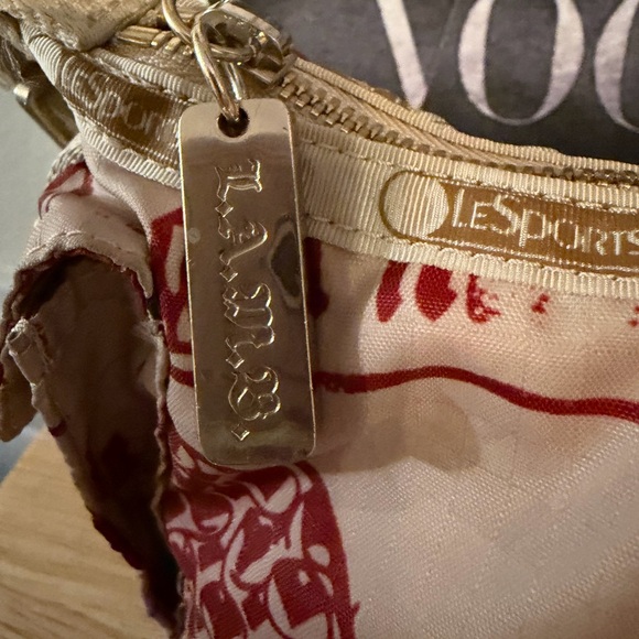 LAMB x LeSportSac by Gwen Stefani Vintage Small Backstage Bag in Original Pebble - Picture 3 of 9